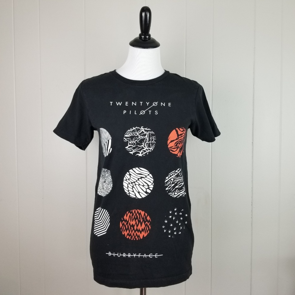 21 Pilots Blurry Face Graphic T-shirt